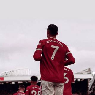 Soccer players phone wallpaper