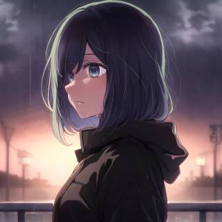 Sad anime 4k desktop wallpaper