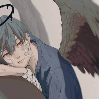 Sad anime 4k desktop wallpaper