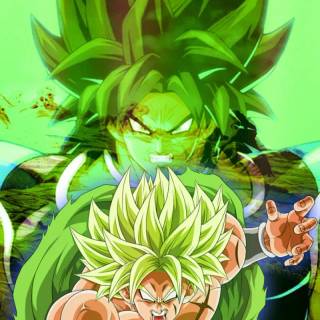 Broly manga wallpaper