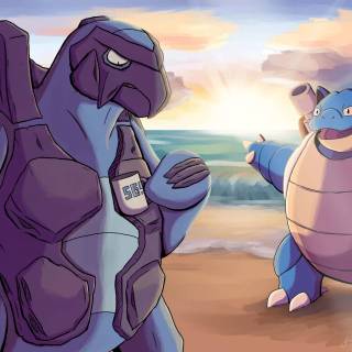 Blastoise 4k wallpaper