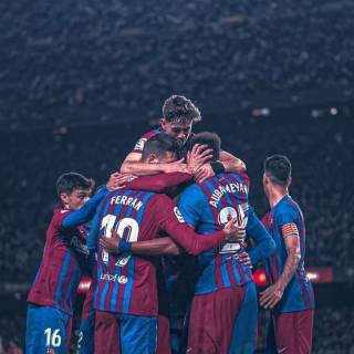 Barcelona phone 4k wallpaper