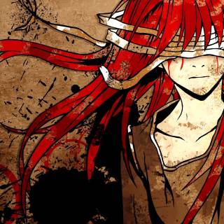 Anime red desktop wallpaper