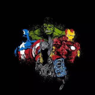 Marvel minimalist phone wallpaper