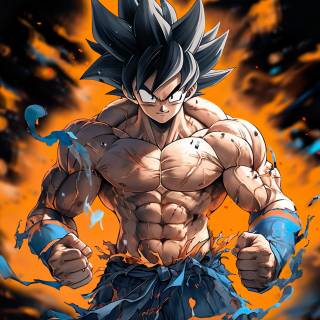 Anime 4k Goku wallpaper