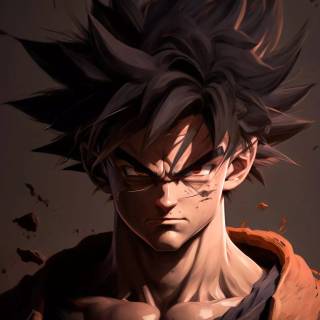 AI Goku wallpaper