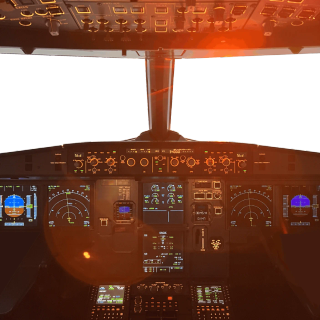 Airbus A320 cockpit wallpaper
