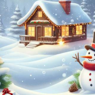 4k ultrawide Christmas wallpaper