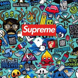 Supreme iPhone 8 wallpaper