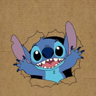 iPhone 15 Stitch wallpaper