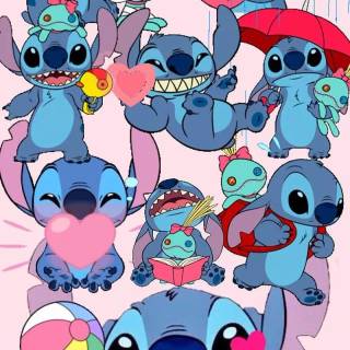 Stitch Android wallpaper