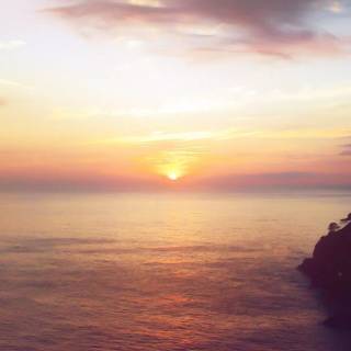 Sunset iPhone X wallpaper