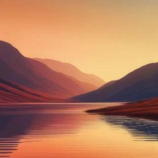 Sunset iPhone X wallpaper