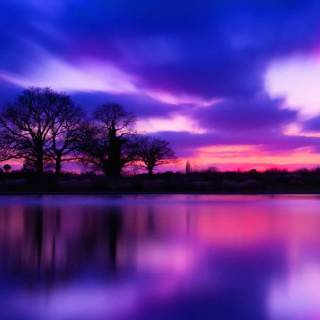 Sunset iPhone X wallpaper