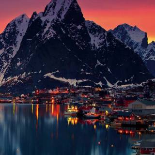 Sunset iPhone X wallpaper