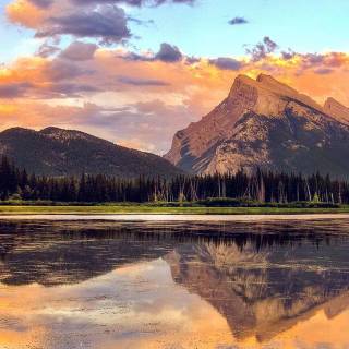 Sunset iPhone X wallpaper