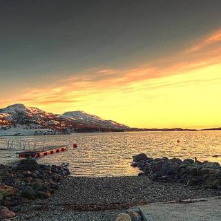 Sunset iPhone X wallpaper