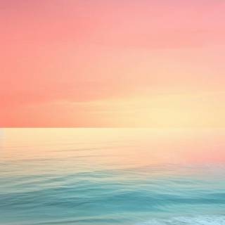 Sunset beach phone wallpaper