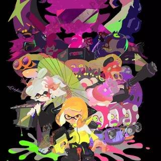 Splatoon 2 iPhone wallpaper