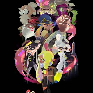 Splatoon 2 iPhone wallpaper