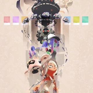 Splatoon 2 iPhone wallpaper