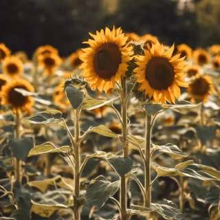 Sunflowers wallpaper