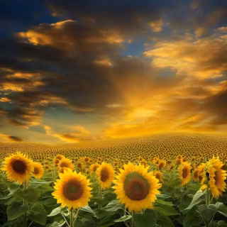 Sunflowers wallpaper