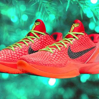 Nike Kobe 6 Protro - Grinch - wallpaper