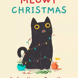 Christmas cat iPhone wallpaper