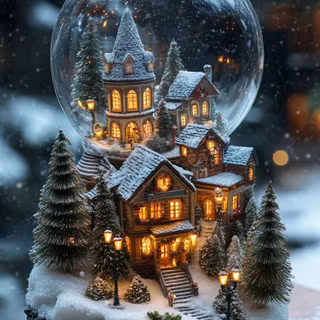 Christmas cat iPhone wallpaper