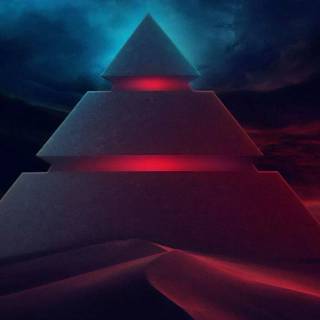 iPhone style pyramid wallpaper