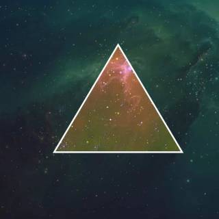 iPhone style pyramid wallpaper