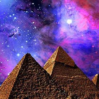 iPhone style pyramid wallpaper