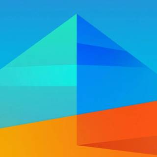 iPhone style pyramid wallpaper