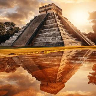 iPhone style pyramid wallpaper