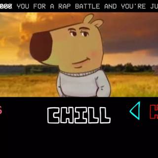 Just A Chill Guy desktop wallpaper