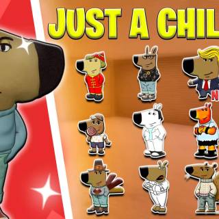 Just A Chill Guy desktop wallpaper