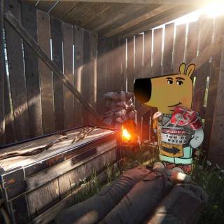 Just A Chill Guy desktop wallpaper