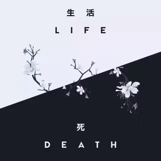 Death minimal wallpaper
