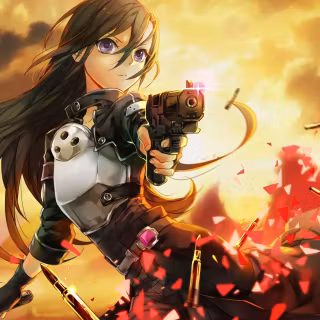 Anime girl PS4 SAO wallpaper