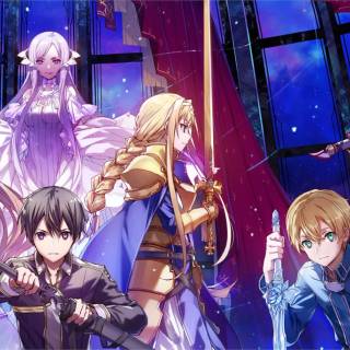 Anime girl PS4 SAO wallpaper