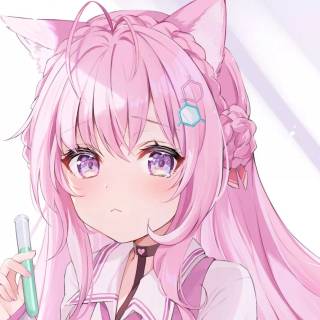 Pink anime girl 1920x1080 wallpaper