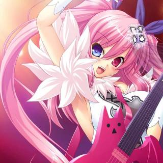 Pink anime girl 1920x1080 wallpaper