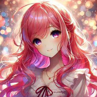 Pink anime girl 1920x1080 wallpaper