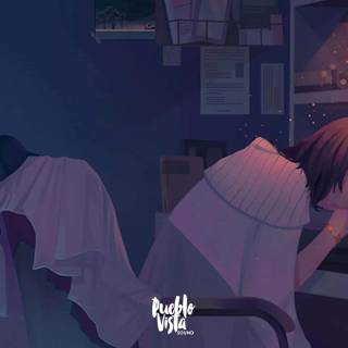 Lofi retro banner wallpaper