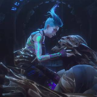 4k Arcane season 2 wallpaper