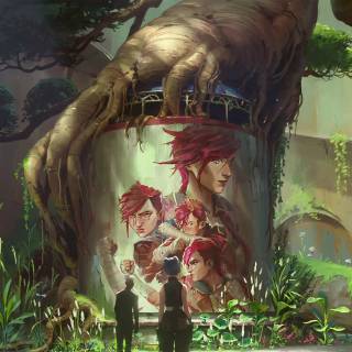 4k Arcane season 2 wallpaper