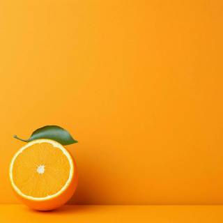 4k minimalist orange wallpaper