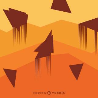 Gaming orange wallpaper