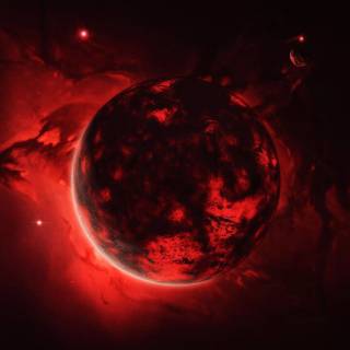 4k red sky wallpaper